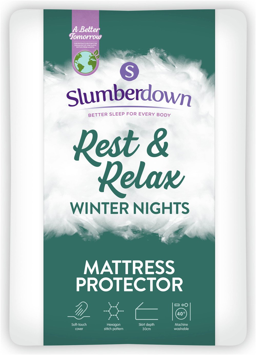 Slumberdown Rest & Relax Mattress Protector - Double