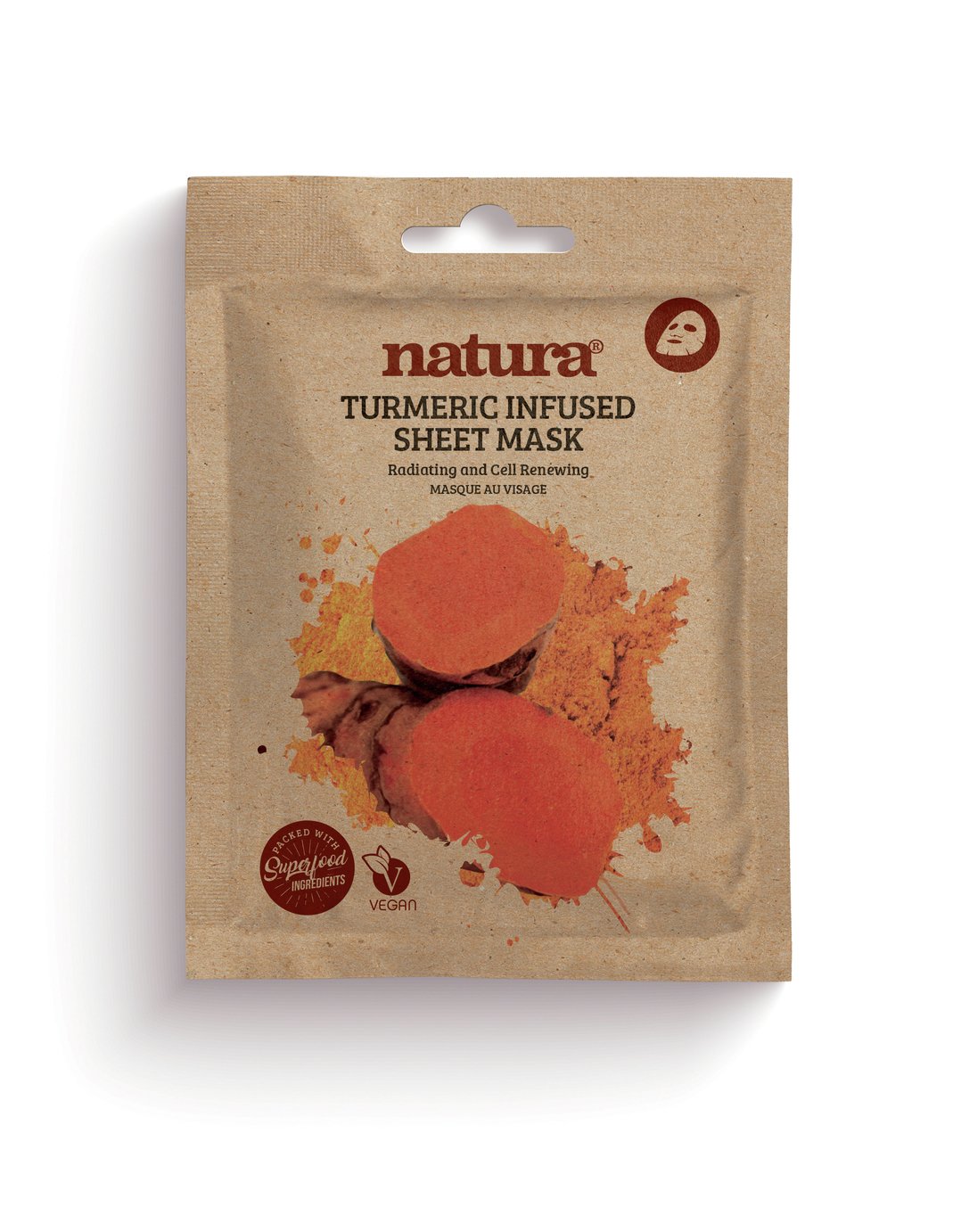 Natura Natural Tumeric Sheet Mask