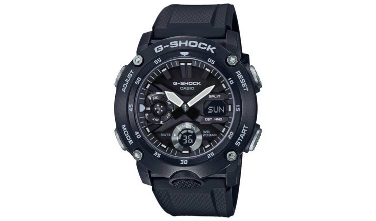 G-Shock Mens Black Chronograph Watch