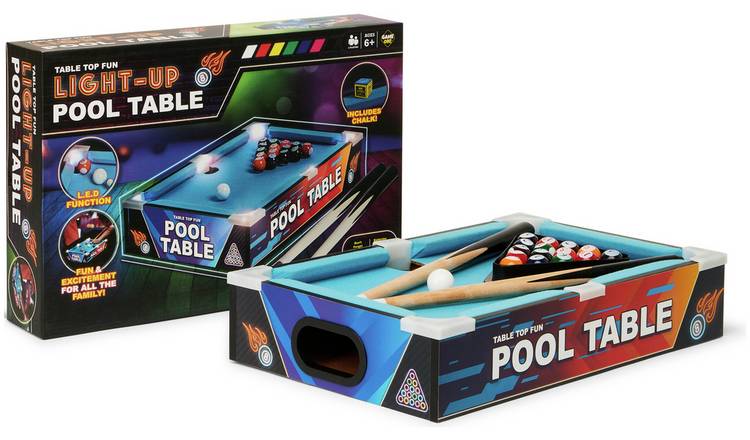 Light up on sale pool table