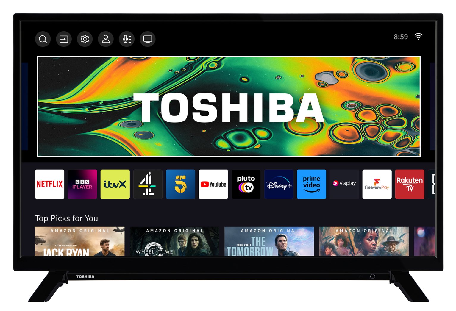 Toshiba 32 Inch 32WV2353DB Smart HD Ready LED Freeview TV
