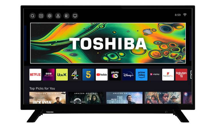 TELEVISOR TOSHIBA, 32 PULGADAS, HD SMART FIRE TV, LED, 3 HDMI + 1