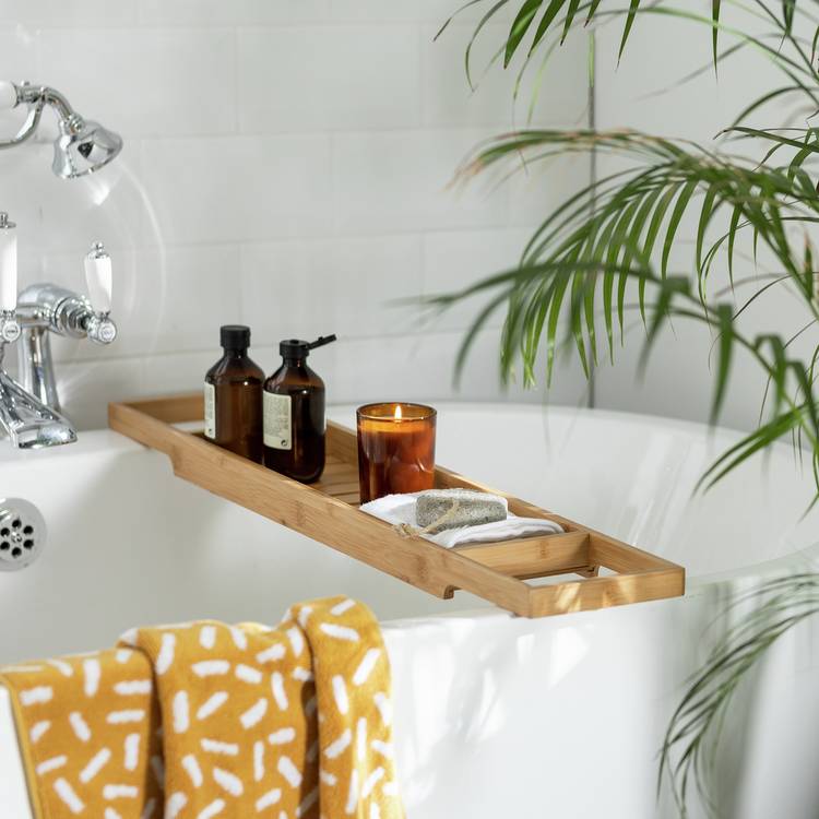 Habitat Bamboo Bath Bridge - Natural 0