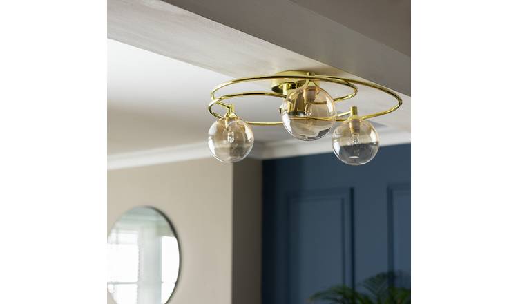 Gold deals chandelier argos