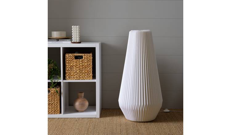 Habitat Origami Column Floor Lamp - White