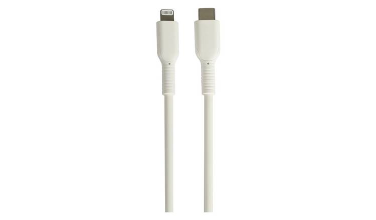 Lightning to USB-C 2m Charging Cable - White