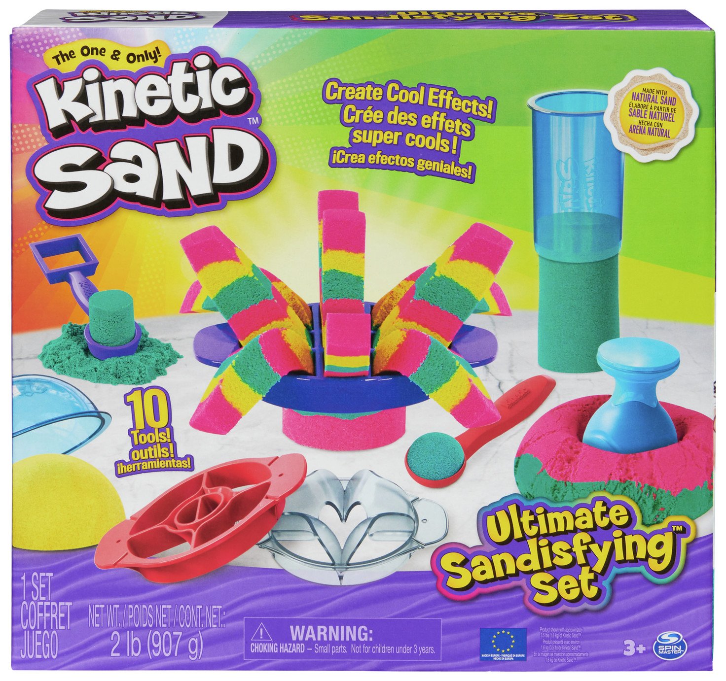 Kinetic Sand Ultimate Sandisfying Playset