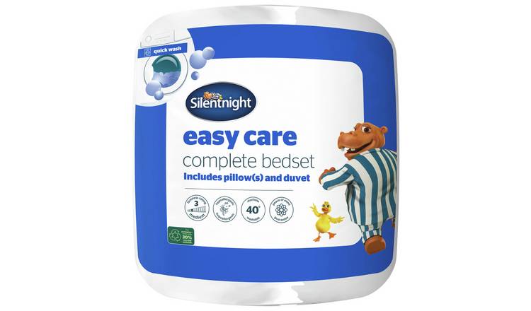 Silentnight Easy Care 10.5 Tog Duvet & 2 Pillows - King size