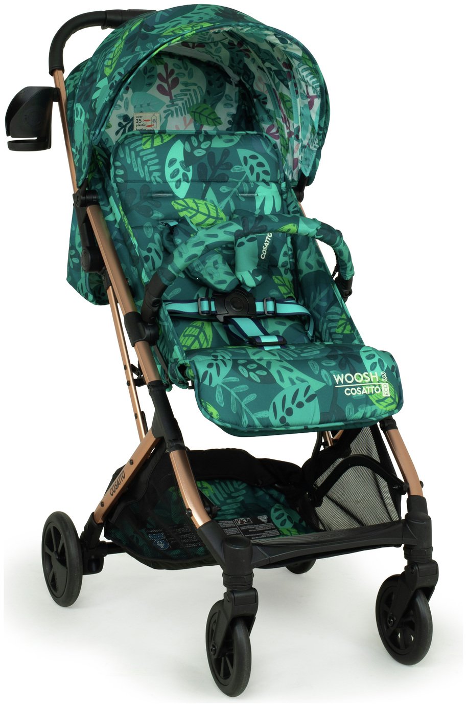 Cosatto Woosh 3 Pushchair - Midnight Jungle