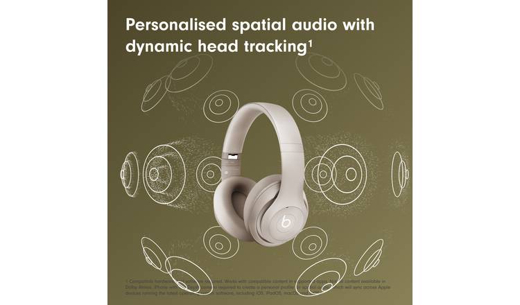 Beats Studio Pro ANC Over-Ear Wireless Headphones -Sandstone 11