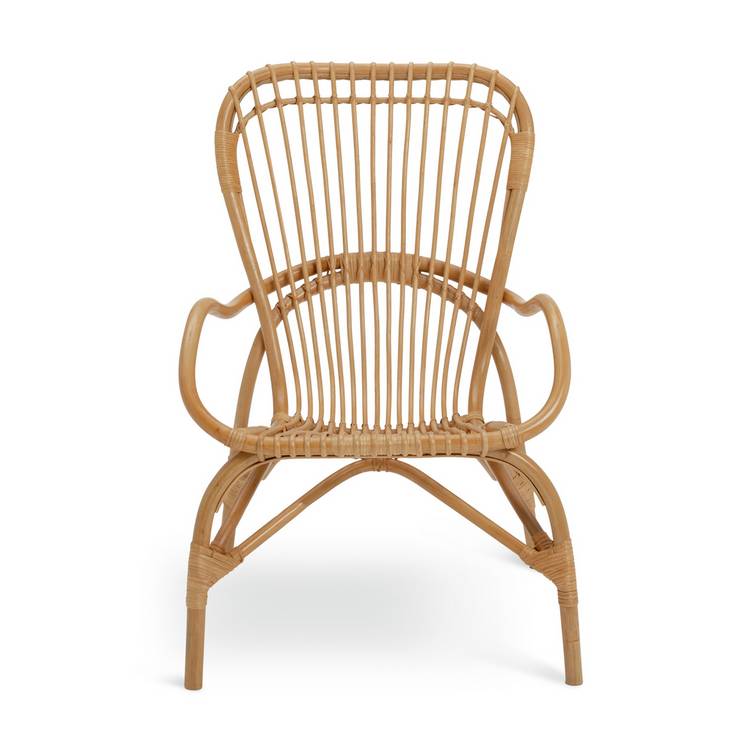 Habitat Wyatt Rattan Chair - Natural 0