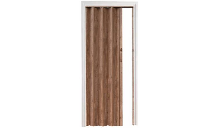 Old Oak Premium Laminated Double Skin Folding Door