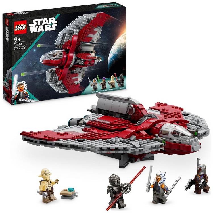 LEGO Star Wars Ahsoka Tano's T-6 Jedi Shuttle Set 75362 0