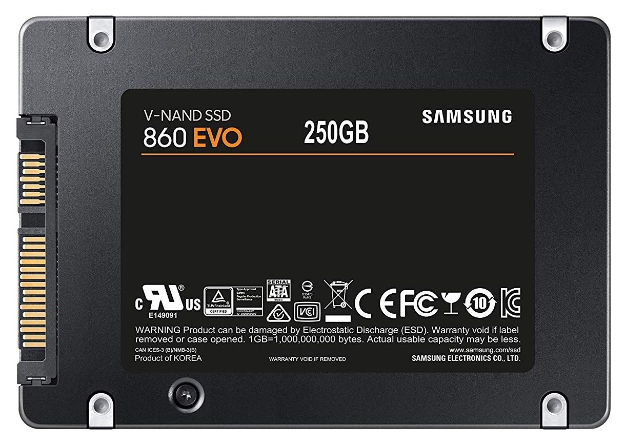 Samsung 860 EVO 250GB Solid State SSD Internal Hard Drive Review