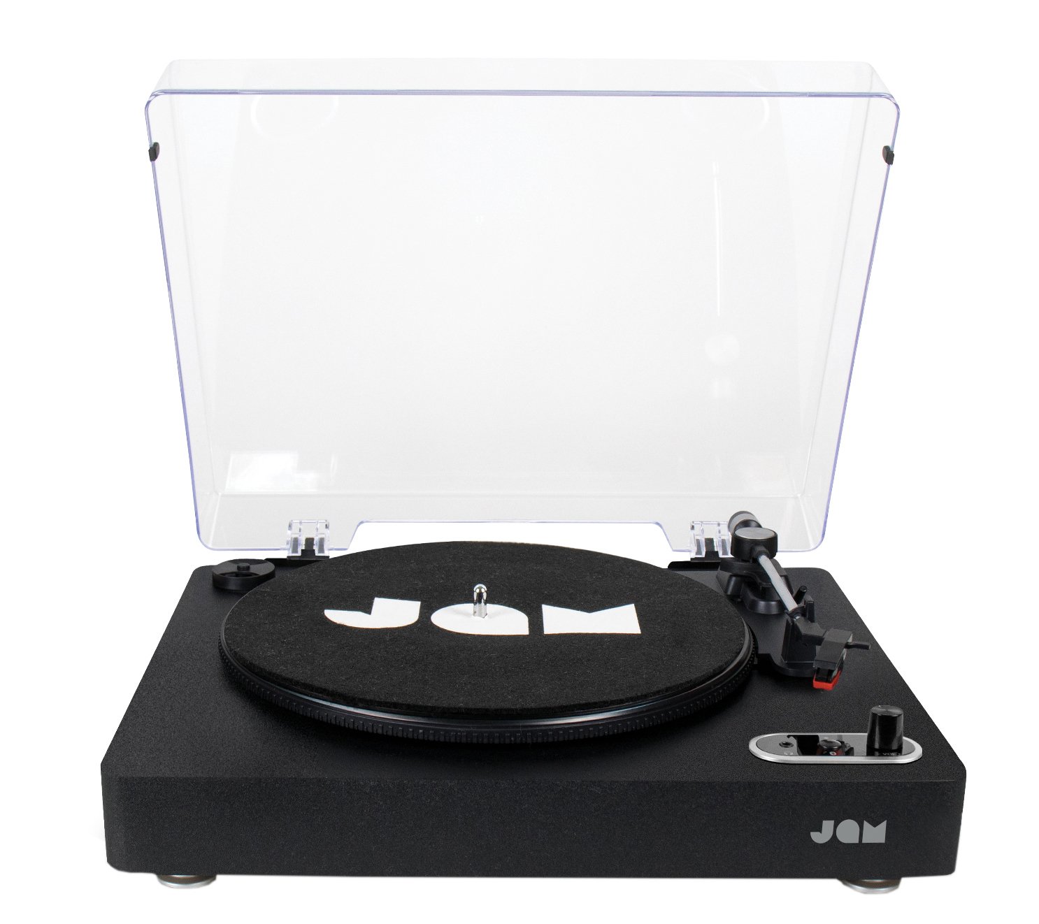 Jam Vinyl Bluetooth Turntable Record Player- Black