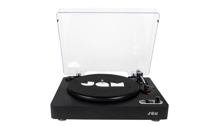 Jam Vinyl Bluetooth Turntable Record Player- Black