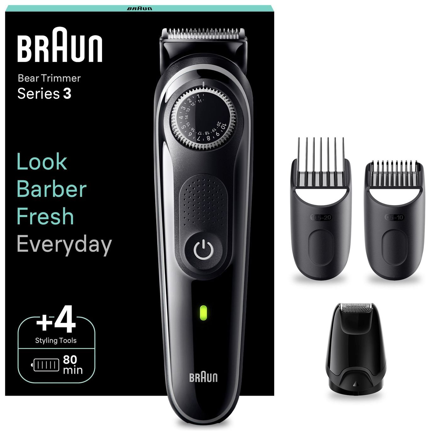 Braun Series 3 Beard and Stubble Trimmer BT3440