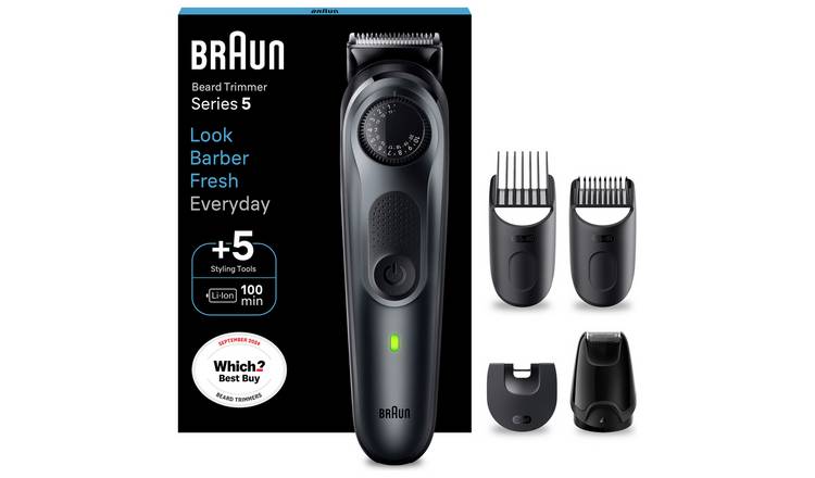 Braun Series 7 with Beard and Stubble Trimmer, Black