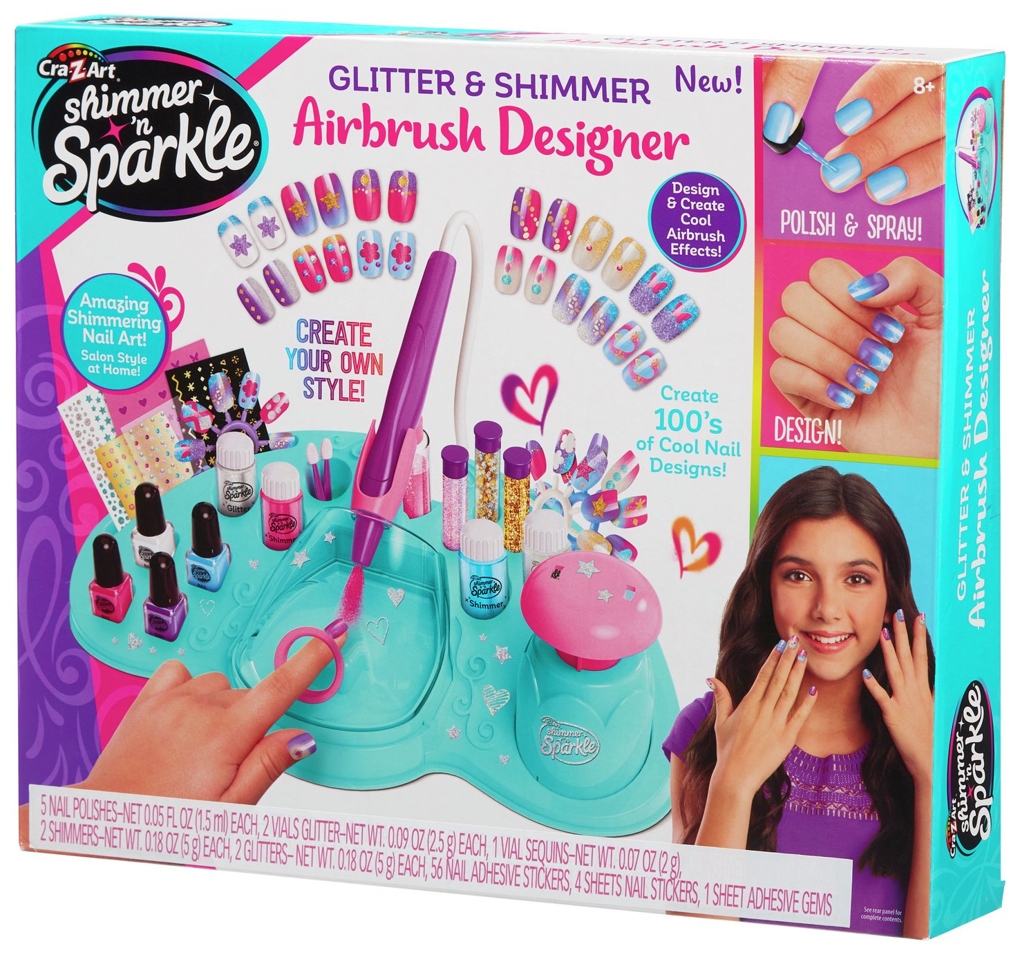 Shimmer N Sparkle Airbrush Nail Designer review | 9.6 / 10