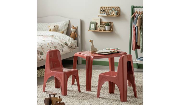 Argos childrens plastic shop table and chairs