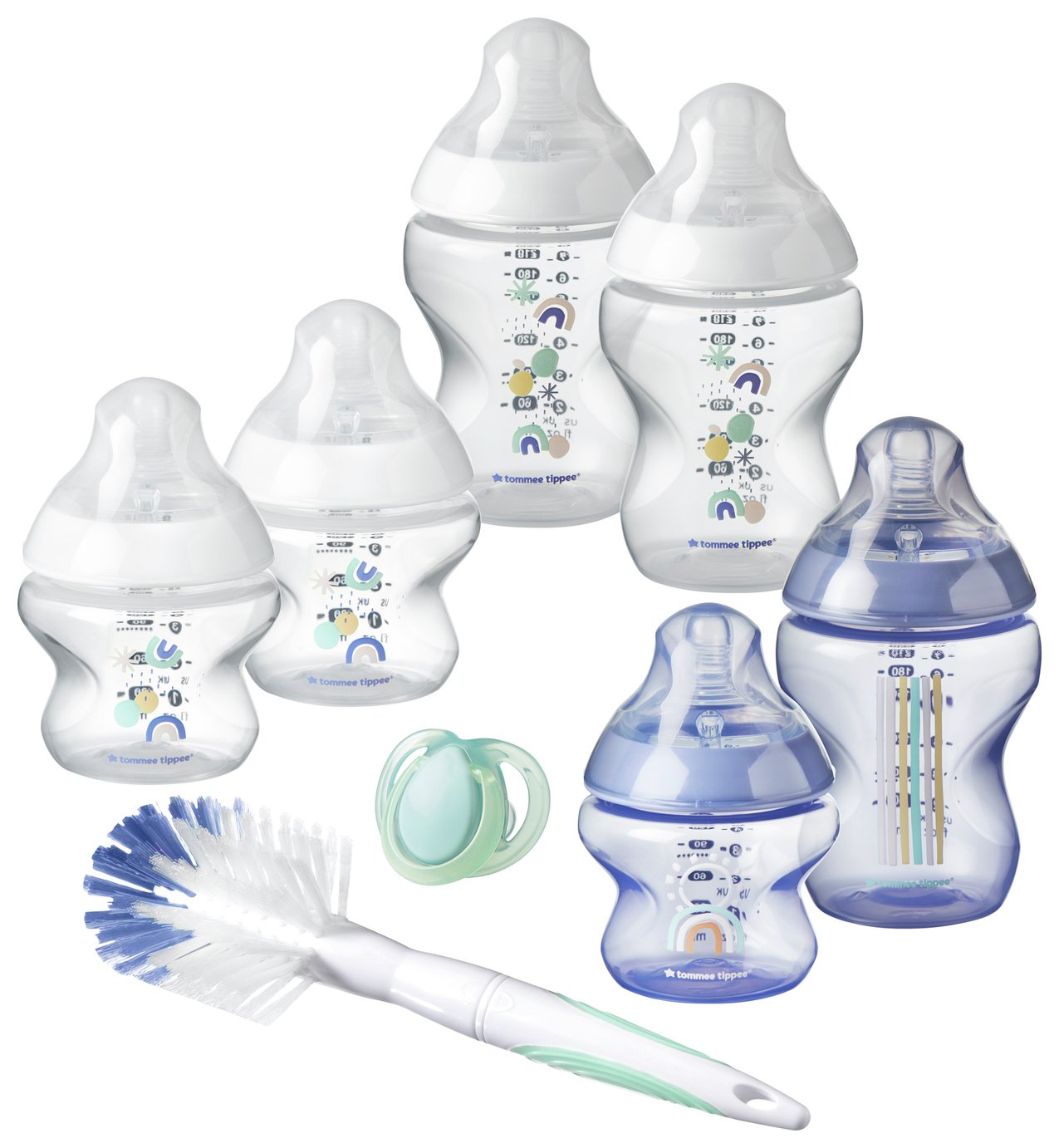 Tommee Tippee Baby Bottle Starter Set- Blue