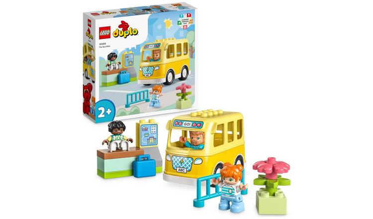 LEGO DUPLO The Bus Ride Toy for Toddlers Aged 2+ 10988