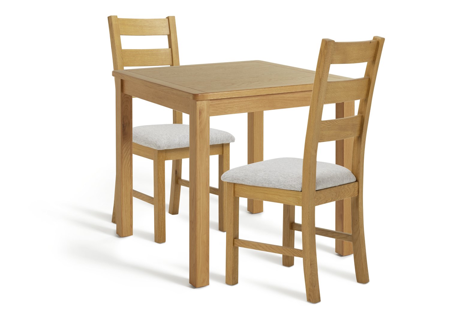 Argos Home Ashwell Oak Table & 2 Ashwell Chairs