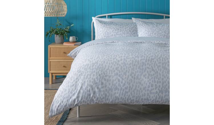 Habitat Brush Strokes Print Bedding Set - Double