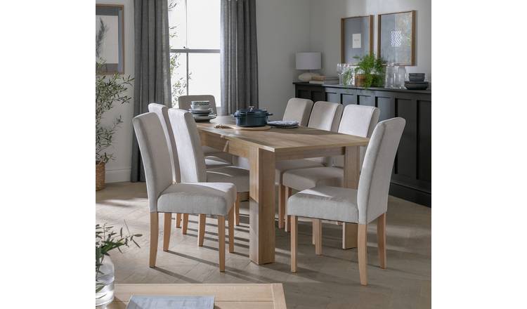 Cream table deals and chairs argos