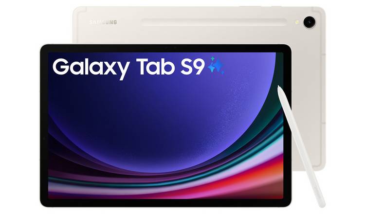 Buy Samsung Galaxy Tab S9 11in 128GB Wi-Fi AI Tablet - Beige | Tablets | Argos Buy Samsung Galaxy Tab S9 11in 128GB Wi-Fi AI Tablet - Beige | Tablets | Argos