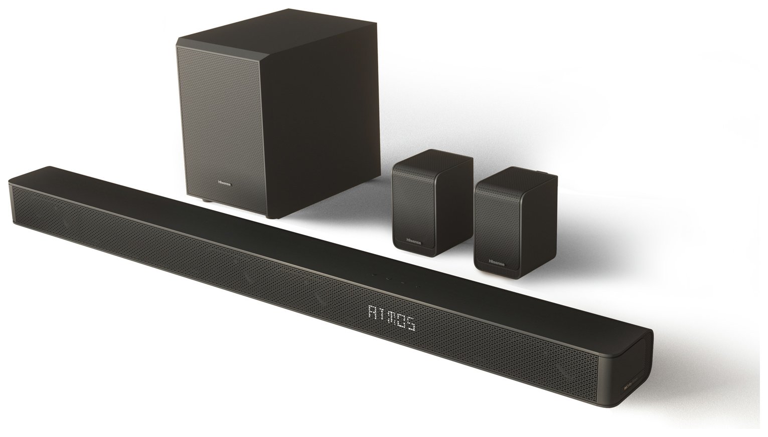 Hisense AX5100G 340W 5.1Ch Bluetooth Soundbar Wireless Sub