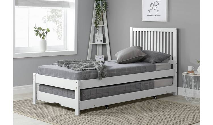 Argos white 2024 single bed frame