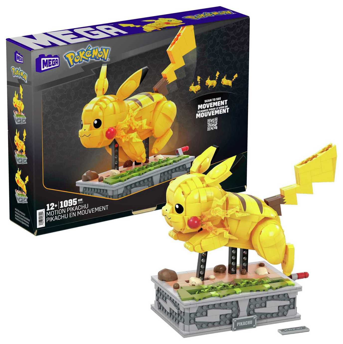 Mega Pokemon Building Set - Motion Pikachu