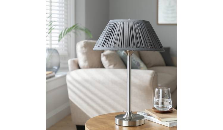 Argos bedside lamps deals grey