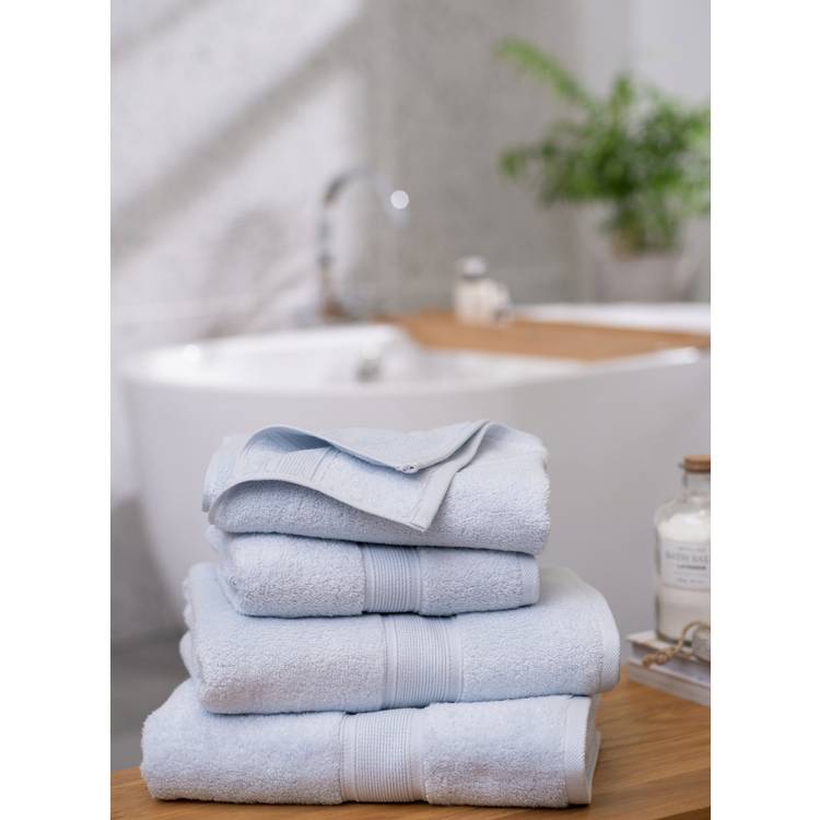 Habitat Cotton Supersoft Hand Towel - Country Blue 0