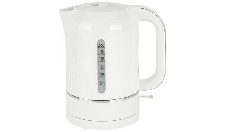 Buy Cookworks WK8290QEH Texture Tilly Kettle White Argos