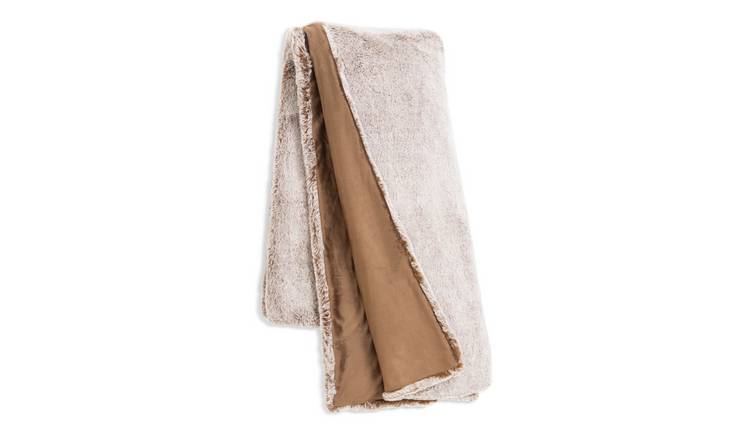 Argos faux fur throw new arrivals