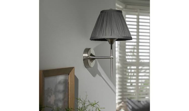 Pleated store wall sconce