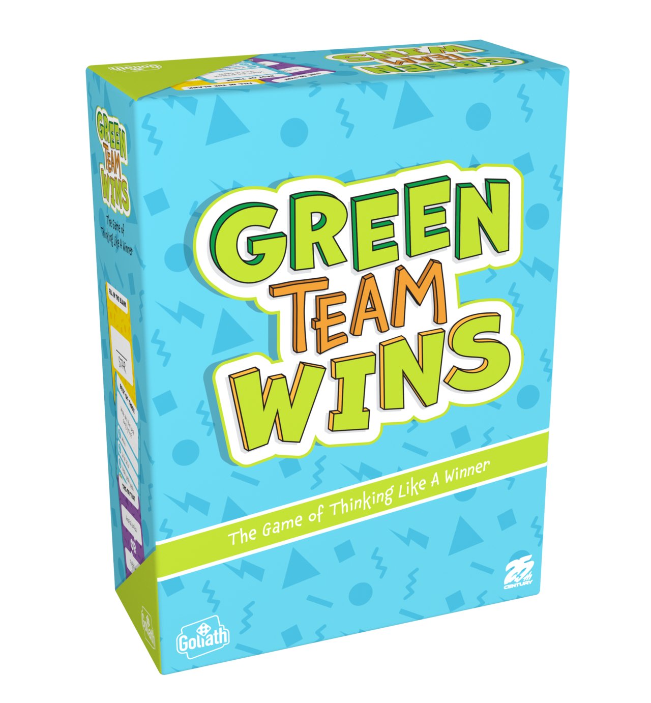 Goliath Green Team Wins Board Game