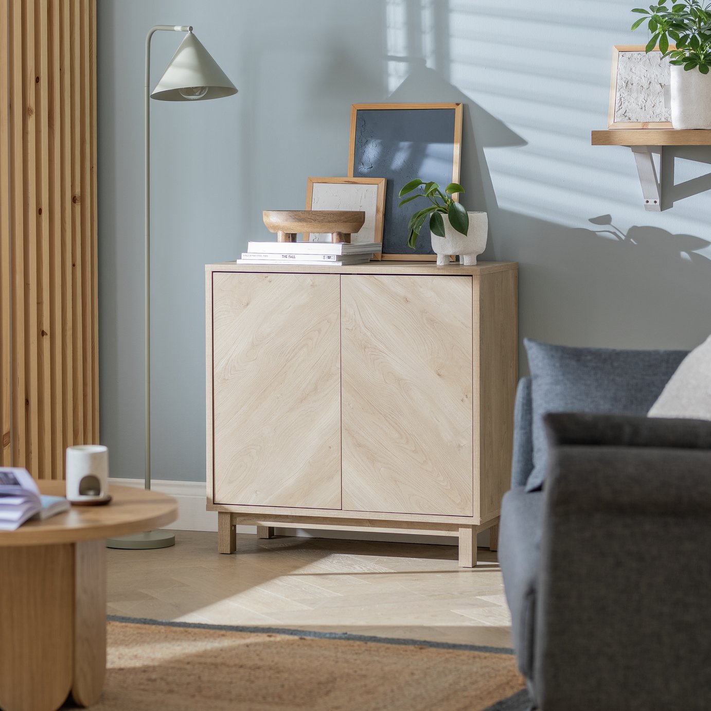 Habitat Fynn 2 Door Sideboard - Oak