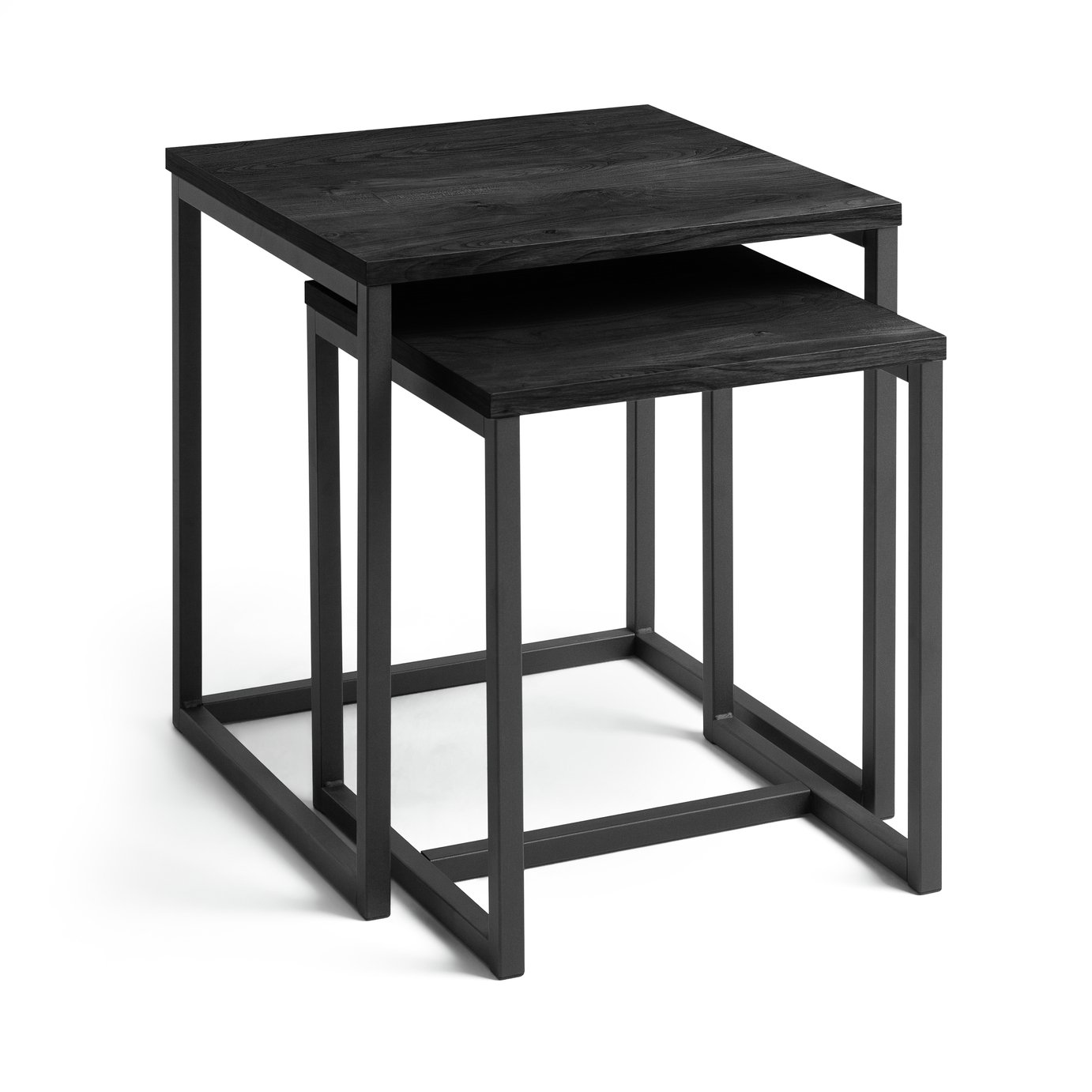 Habitat Nomad Nest of 2 Tables - Black