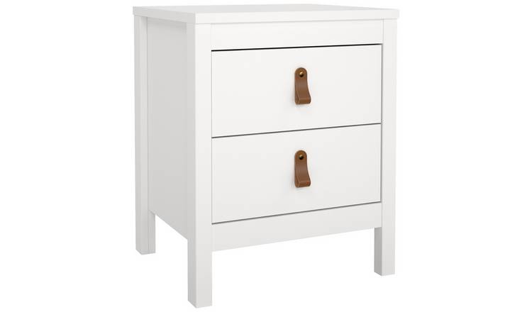 Silver bedside deals tables argos