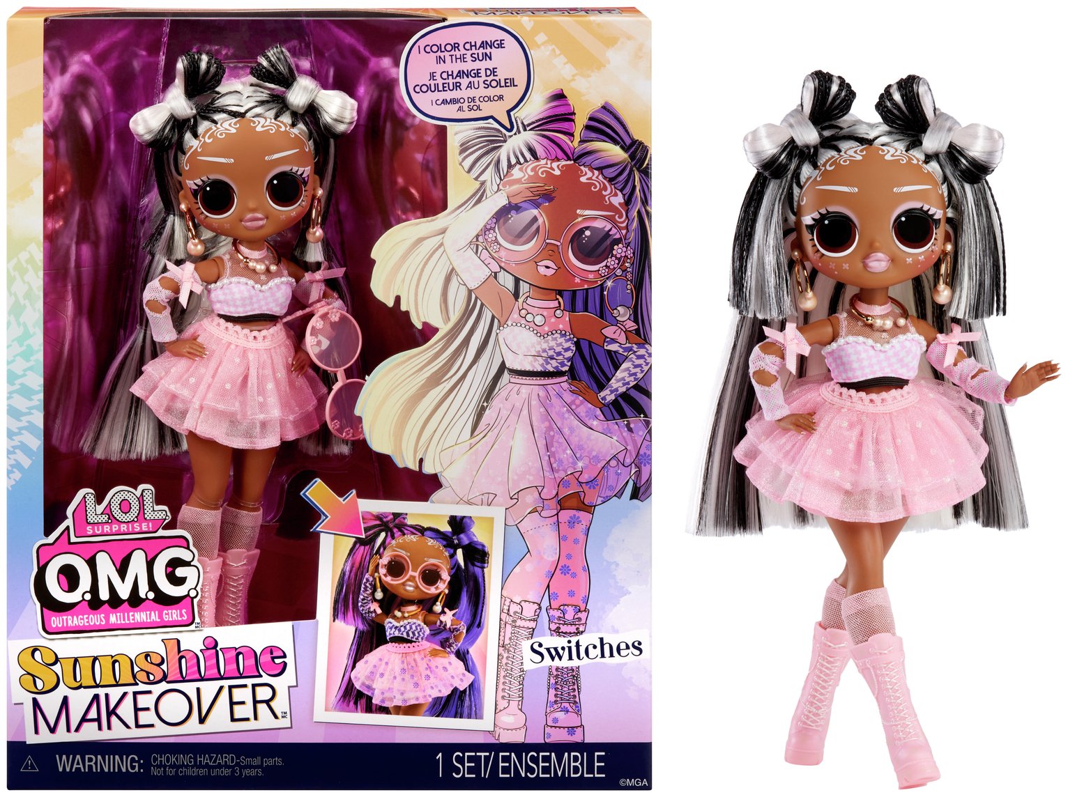 L.O.L Surprise OMG Makeover Switches  Doll - 12inch/30cm