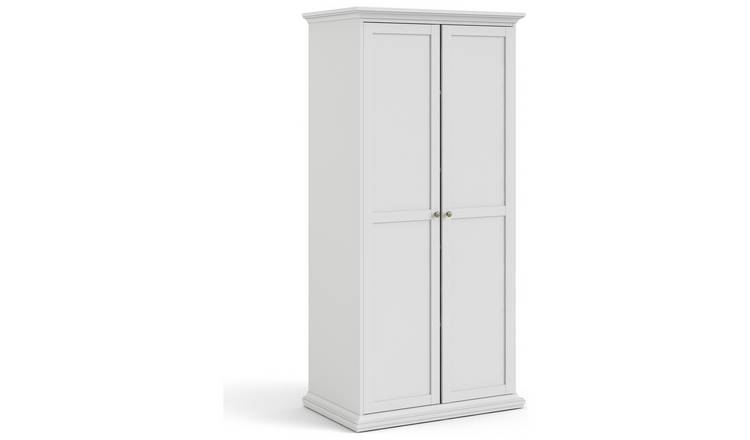 Tvilum Paris 2 Door Wardrobe - White