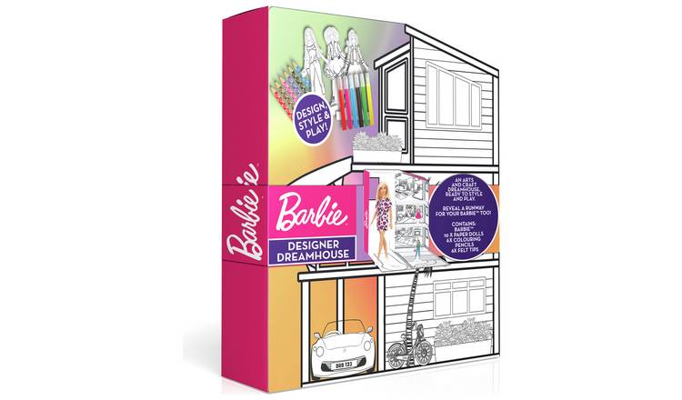 Barbie zipbin dream online house argos