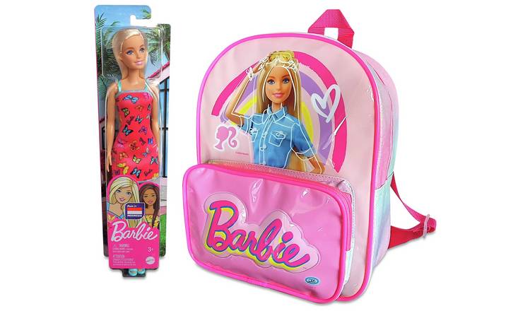 Buy Barbie Doll with Kids Backpack - 13inch/35cm, Dolls