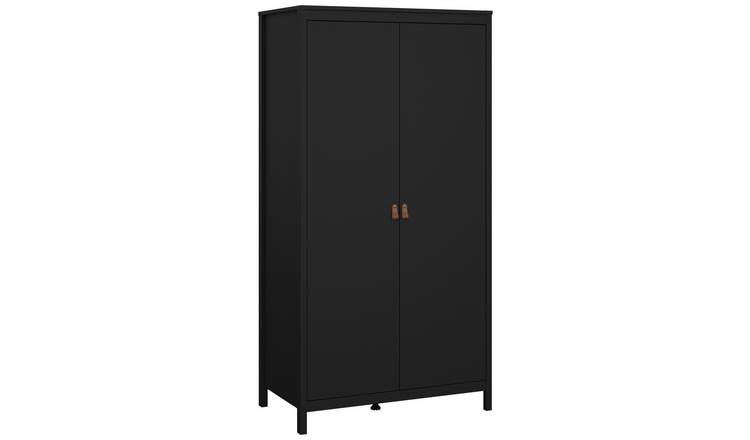 Tvilum Madrid 2 Door Wardrobe - Black