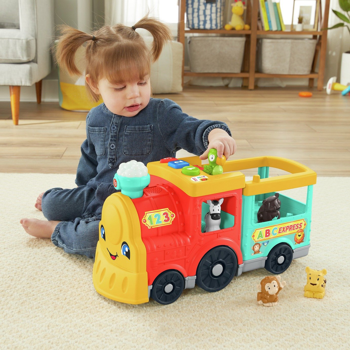 Fisher-Price Little People Big ABC Animal Train Toy review