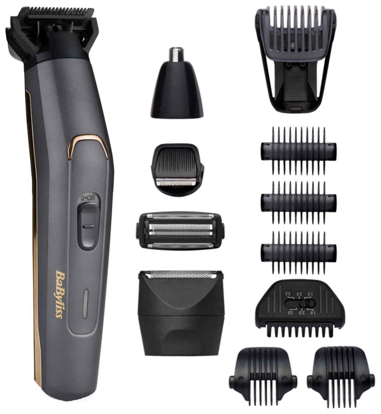 BaByliss Graphite Precision 12-in-1 Multi Groomer