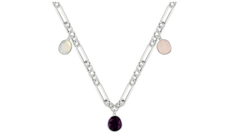 Garnet necklace deals argos